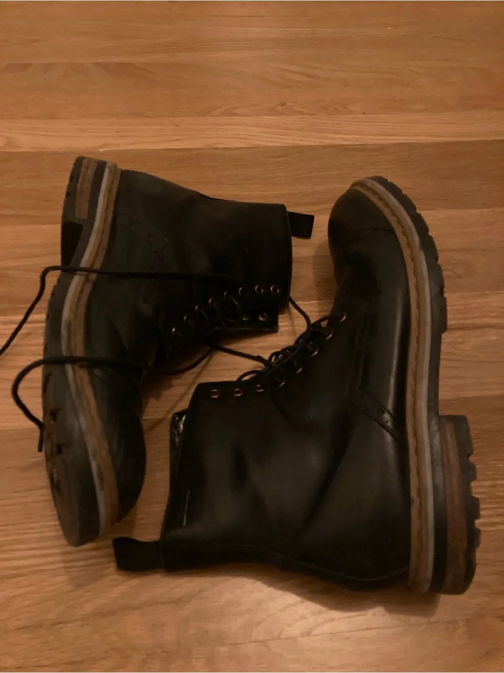 Clarks Tor Cap Toe Leather Boots Men’s 10.5